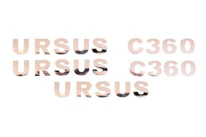 URSUS C360 - komplet liter na boki + przód