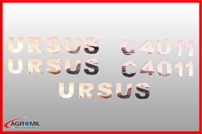 URSUS C4011 - komplet liter na boki + przód