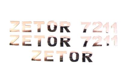 ZETOR 7211 - komplet liter na boki + przód