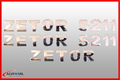 ZETOR 5211 - komplet liter na boki + przód
