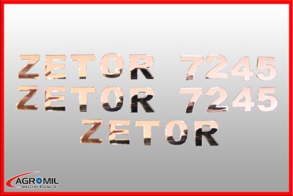 ZETOR 7245 - komplet liter na boki + przód