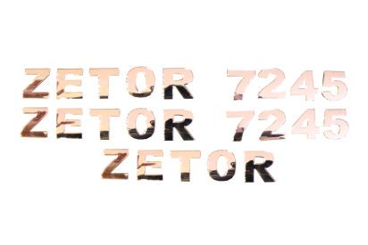 ZETOR 7245 - komplet liter na boki + przód