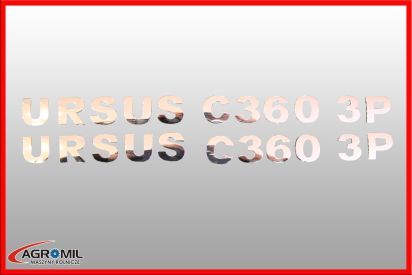 URSUS C360 3P - komplet liter na boki