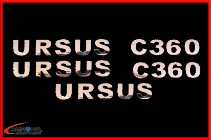 URSUS C360 - komplet liter...