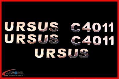 URSUS C4011 - komplet liter na boki + przód