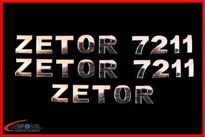 ZETOR 7211 - komplet liter...