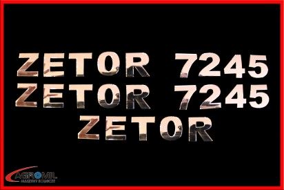 ZETOR 7245 - komplet liter...