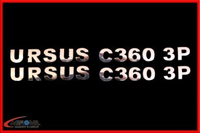 URSUS C360 3P - komplet liter na boki