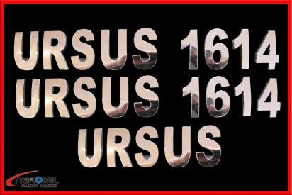 URSUS 1614 - komplet liter na boki + przód