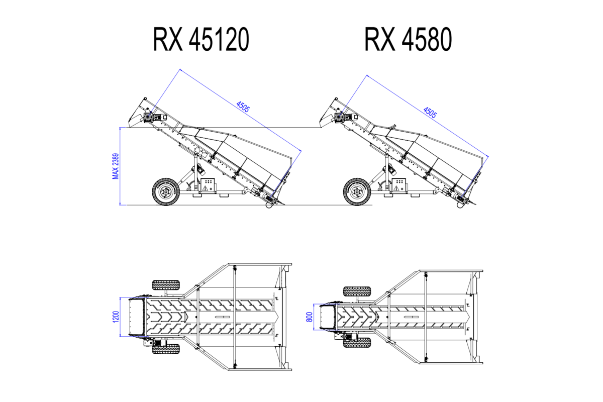 Kosz przyjęciowy RX-4080