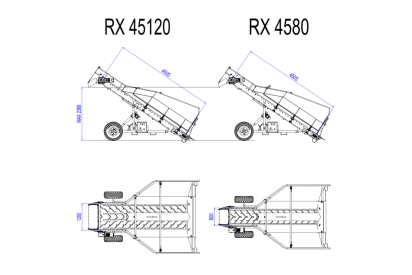 Kosz przyjęciowy RX-4080 SP