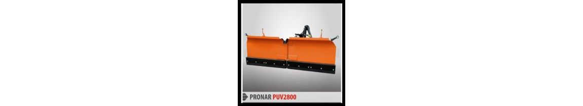 Pługi odśnieżne PUV-2600 i PUV-2800